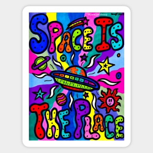 Space is the Place Sticker